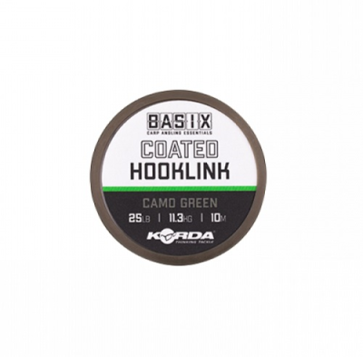 Korda- Basix Braided Hooklink 25lb- miękka plecionka przyponowa