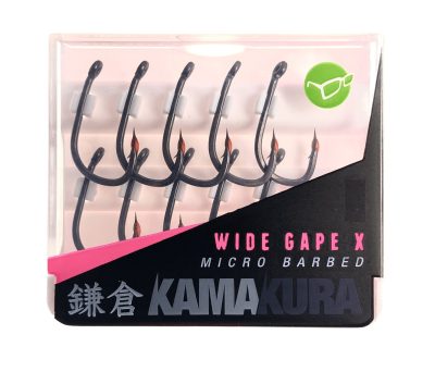 Korda- Kamakura Hook Wide Gape X Size 6- haki karpiowe