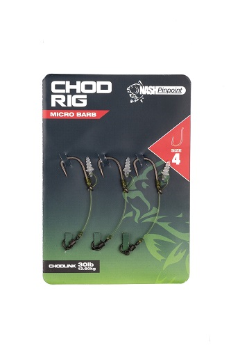 Nash- Chod Rig Size 4- gotowy przypon