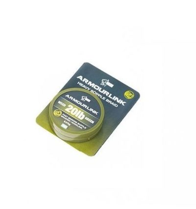 Nash- Armourlink 20lb Weed Green 20m- plecionka tonąca