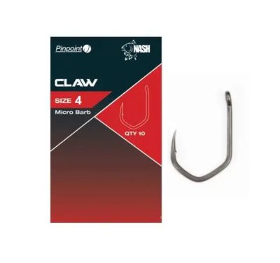 Nash- Claw Hook Size 4- haczyki karpiowe - obrazek 1