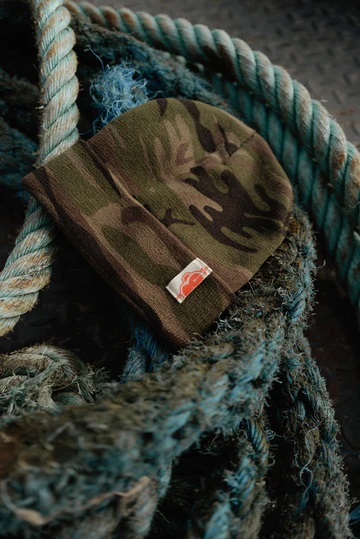 Monkey Climber- Premium Beanie Camou- czapka