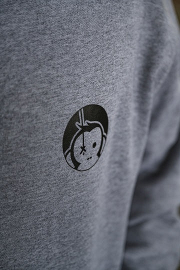 Monkey Climber- Pro Public Hoodie Gray- bluza