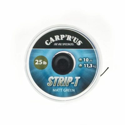 Carp'R'us- Strip-T 25lb 10m- plecionka przyponowa