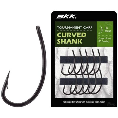 BKK- Haczyki karpiowe BKK Curved Shank 6