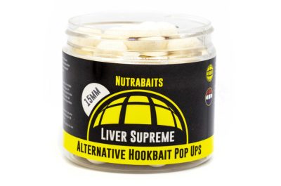 Nutrabaits- Liver Supreme Alternative Hookbaits Pop Ups 12mm
