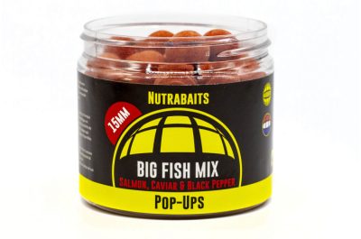 Nutrabaits- Big Fish Mix Shelf-Life Pop Ups 18mm