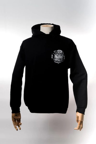 Monkey Climber- Ape Hoodie Black- bluza - obrazek 2