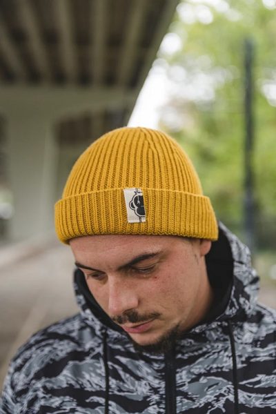 Monkey Climber- Jam Beanie Yellow- czapka - obrazek 1