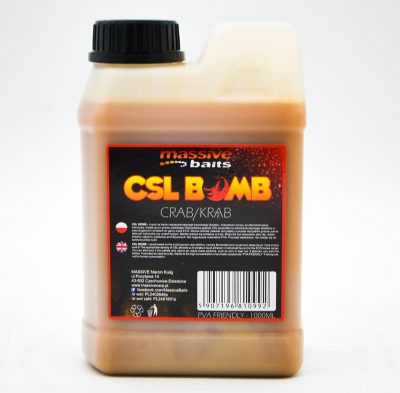 Massive Baits- CSL BOOMB Crab 1000ml- liquid