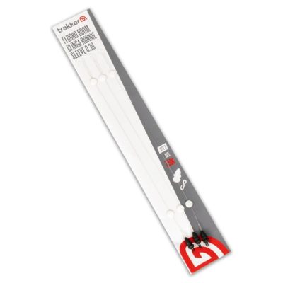 Trakker- Flouro Boom Clinga Ronnie Sleeve 0,3g 7,5in- gotowy fluorocarbon