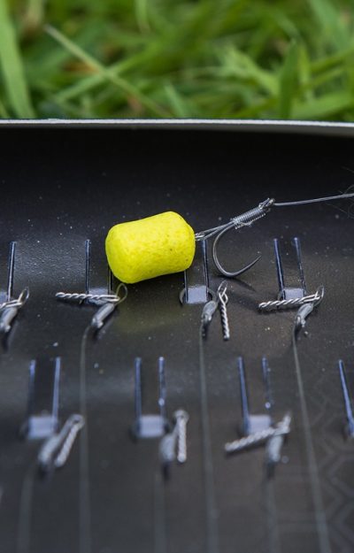 Matrix- MXC-3 Barbless X-Strong Bait Bands Rigs 10cm 0,18mm Size 14 Barbless- gotowy przypon - obrazek 2