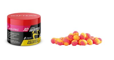 MatchPRO- 3D Top Worms Wafters Duo Sweetcorn 8mm 20g- przynęta balansująca