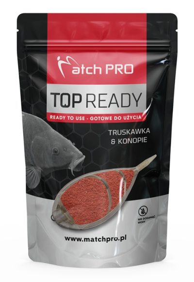 MatchPRO- Ready Methodmix Truskawka & Konopie 700g- gotowa zanęta - obrazek 1