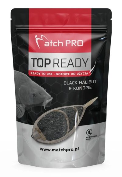 MatchPRO- Ready Methodmix Black Halibut & Konopie 700g- gotowa zanęta - obrazek 1